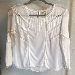 Billabong 3/4 sleeve sheer top